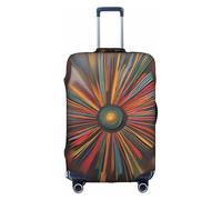 XZDCAL Copertura per valigia con espressioni artistiche. La copertura non include la valigia stessa, bianco, S