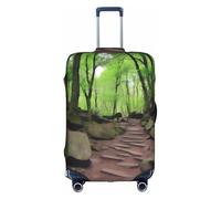 XZDCAL Copertura per valigie per sentieri escursionistici. La copertura non include la valigia stessa, bianco, S