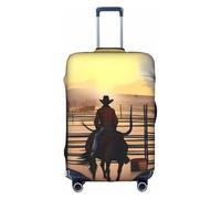 XZDCAL Cowboy Chronicles Valigia Cover.The cover non include la valigia stessa, bianco, S