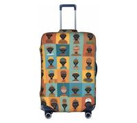 XZDCAL Cultural Icons Valigia Cover.The copertura non include la valigia stessa, bianco, XL