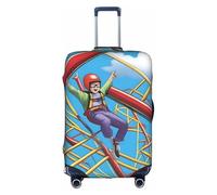 XZDCAL Custodia per valigie Thrill Seeker. La copertura non include la valigia stessa, bianco, L