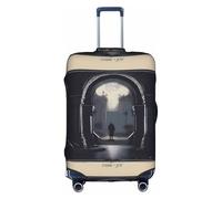 XZDCAL DarkDelights - Copertura per valigia. La copertura non include la valigia stessa, bianco, XL