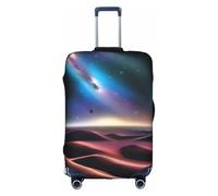 XZDCAL Galactic Views - Copertura per valigia. La copertura non include la valigia stessa, bianco, S