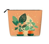 XZDCAL Green Turtleback - Astuccio per trucchi monostrato effetto lino, con cerniera, per le tue esigenze quotidiane o di viaggio, nero, taglia unica, Nero , Taglia unica