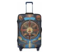 XZDCAL Holy Visions - Copertura per valigia. La copertura non include la valigia stessa, bianco, L