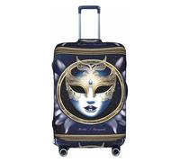 XZDCAL MoonlitMasquerade Valigia Copertura.La copertura non include la valigia stessa, bianco, S