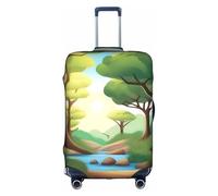 XZDCAL Nature Adventure - Valigia per bagagli. La copertura non include la valigia stessa, bianco, L