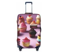XZDCAL Tasty Desserts Valigia Cover.The copertura non include la valigia stessa, bianco, L