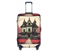 XZDCAL TerrifyingTales - Copertura per valigia. La copertura non include la valigia stessa, bianco, XL