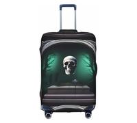 XZDCAL TombstoneTerrors - Copertura per valigia. La copertura non include la valigia stessa, bianco, XL