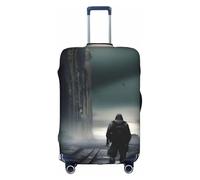 XZDCAL una copertura per valigia post-apocalisse. La copertura non include la valigia stessa, bianco, M