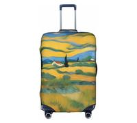 XZDCAL una copertura per valigia Van Gogh Fields. La copertura non include la valigia stessa, bianco, M