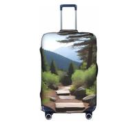 XZDCAL Una copertura per valigie per i sentieri escursionistici. La copertura non include la valigia stessa, bianco, S