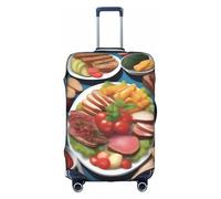 XZDCAL Una deliziosa valigia per bagagli. La copertura non include la valigia stessa, bianco, S