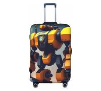 XZDCAL War End Robots Valigia Cover.The copertura non include la valigia stessa, bianco, S