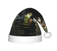 XZDDG Brown Bear Pounce - Cappello in peluche per feste di eventi, berretto con pompon