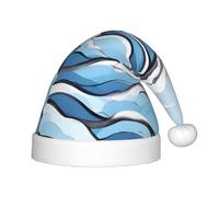 XZDDG Onde che lambiscono le rocce cappello di peluche per feste di eventi, cappellino con pompon