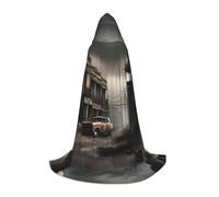 XZDDX Mantello con cappuccio post-apocalisse M per adolescenti Halloween Cosplay mantello costume carnevale giochi di ruolo