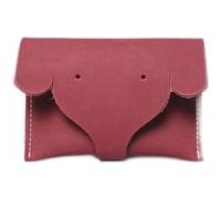 XZDEAIR Funzionale Creativo Cute Elephant Forma Portafoglio ID Card Holder Fashion Coin Pocket Portamonete in pelle di grande capacità Pochette