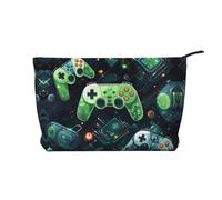 XZDHYZ Borsa cosmetica riutilizzabile con gamepad, graziosa ed elegante, multifunzionale, per viaggi, uso quotidiano e regalo, nera, taglia unica, Nero , Taglia unica