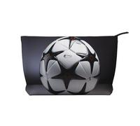 XZDHYZ Borsa cosmetica riutilizzabile in bianco e nero - Carina ed elegante borsa multifunzionale per viaggi, uso quotidiano e regalo, nero, taglia unica, Nero , Taglia unica