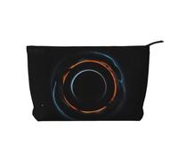 XZDHYZ Mysterious Cosmic Black Holes - Trousse riutilizzabile per cosmetici, carina ed elegante, multifunzione, per viaggi, uso quotidiano e regalo, nera, taglia unica, Nero , Taglia unica