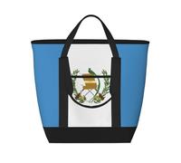 XZDLXJ Bandiera del Guatemala - Borsa termica grande capacità per cibo caldo e freddo, taglia unica, colore: nero, Nero , Taglia unica