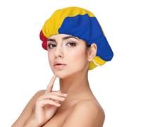 XZDLXJ Cuffia da notte in raso con bandiera della Moldova per adulti, protezione e comfort per capelli, nero, taglia unica