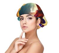 XZDLXJ Cuffia da notte in raso per adulti con cucciolo in attesa di andare a casa, protezione e comfort per capelli, nero, taglia unica
