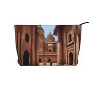 XZDLXJ Cultural Heritage - Trousse in velluto a coste, adatta per viaggi e uso quotidiano, fodera robusta, garantisce la longevità, nero, taglia unica, Nero , Taglia unica