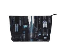 XZDLXJ Dark Future - Trousse in velluto a coste, adatta per viaggi e uso quotidiano, fodera robusta, garantisce la longevità, nero, taglia unica, Nero , Taglia unica