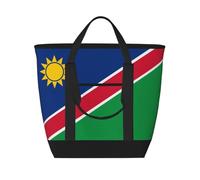 XZDLXJ Flag of Namibia - Borsa a tracolla e borsa tote isolata grande capacità per cibi caldi e freddi, nero, taglia unica, Nero , Taglia unica