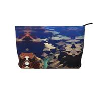 XZDLXJ Grand Canyon - Trousse in velluto a coste, adatta per viaggi e uso quotidiano, fodera robusta, garantisce la longevità, nero, taglia unica, Nero , Taglia unica