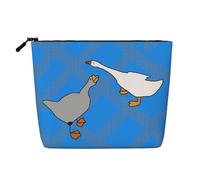 XZDLXJ Grey Goose - Trousse impermeabile effetto lino, monostrato, con cerniera, per le tue esigenze quotidiane o di viaggio, nero, taglia unica, Nero , Taglia unica