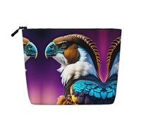 XZDLXJ Punk Ritratto ram Skull. Impermeabile effetto lino monostrato con cerniera per le vostre esigenze quotidiane o di viaggio, nero, taglia unica, Nero , Taglia unica