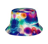 XZDLYY Cappello da pescatore unisex pieghevole per adulti So Many Bubbles per attività all'aperto, traspirante, leggero, nero, taglia unica