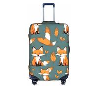 XZDLYY Copertura per valigia con cerniera invisibile, per viaggi e lavoro, senza valigia, bianco, Medium