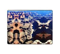 XZDLYY Flanella a Grand Canyon Tappetino antiscivolo da bagno 160 x 122 cm, morbido e resistente, tappeto da interni per casa, ufficio e hotel
