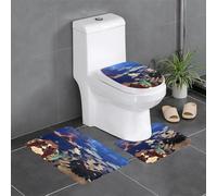 XZDLYY Set di 3 tappeti da bagno Grand Canyon, antiscivolo, assorbenti, spessi, comodi, per casa, spa e hotel