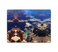 XZDLYY Tappetino antiscivolo in flanella Grand Canyon, 160 x 122 cm, morbido, resistente, per interni, casa, ufficio e hotel