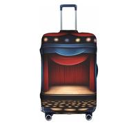 XZDLYY Una copertura per valigia Stage Magic con cerniera invisibile, per lavoro e viaggi, senza valigia, Bianco, Medium