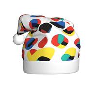 XZDPY Cappello natalizio ispirato a Warhol per adulti, accessorio per feste in maschera, copricapo per eventi di Babbo Natale