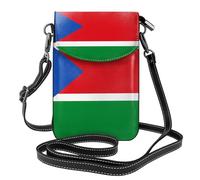 XZDZWK Bandiera del Sud Sudan Borsa Messenger leggera antifurto piccola resistente all'usura portatile e pratica per viaggi e uso quotidiano