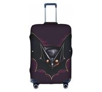 XZDZWK Black Ghost Bat Valigie Cover antigraffio e antipolvere con design personalizzato per viaggi d'affari e uso all'aperto, bianco, M