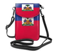 XZDZWK Borsa messenger con bandiera haitiana, leggera, antifurto, piccola, resistente all'usura, portatile e pratica, per viaggi e uso quotidiano