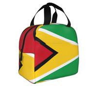 XZDZWK Borsa portapranzo multifunzione con bandiera della Guyana, resistente e facile da trasportare, per lavoro, scuola, picnic e attività all'aperto