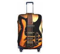 XZDZWK Copertura per valigia per chitarra strumentale, antigraffio e antipolvere, con design personalizzato, per viaggi, lavoro e uso all'aperto, bianco, L