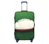 XZDZWK Copritavolo bianco per palla da rugby, antigraffio e antipolvere, con design personalizzato, per viaggi, lavoro e uso all'aperto, bianco, L