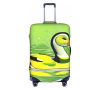 XZDZWK Green Duck - Copertura per valigia, antigraffio e antipolvere, con design personalizzato, per viaggi, lavoro e uso all'aperto, bianco, M