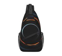 XZDZWK Mysterious Cosmic Black Holes Borsa messenger da uomo, casual, grande capacità, durevole, adatta per viaggi, lavoro, pendolarismo e attività all'aperto